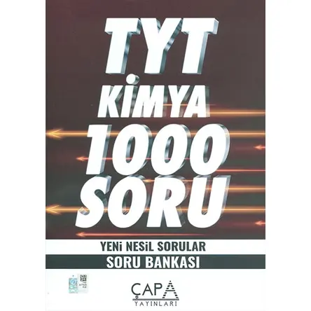 TYT Kimya 1000 Soru Bankası Çapa Yayınları