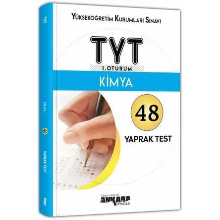 TYT Kimya 48 Yaprak Test ?Ankara Yayıncılık