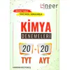 TYT AYT Kimya Deneme Kitabı 20+20 Lineer Yayınları