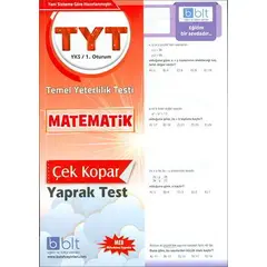 Bulut TYT Matematik Yaprak Test