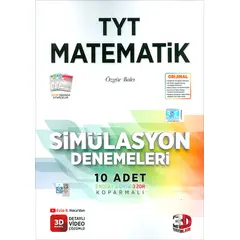 TYT Matematik Simülasyon Denemeleri 3D Yayınları