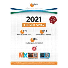 A Yayınları 2021 ÖSYM 3 Büyük Sınav Paketi