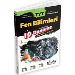 TYT Fen Bilimleri 10 Deneme Miray Yayınları