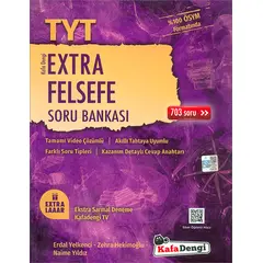 TYT Extra Felsefe Soru Bankası Kafa Dengi Yayınları