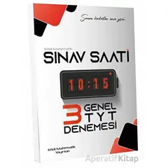 TYT Sınav Saati Genel Denemesi Etkili Matematik Yayınları