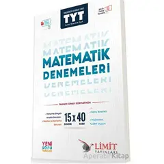 TYT Matematik 15x40 Denemeleri Limit Yayınları