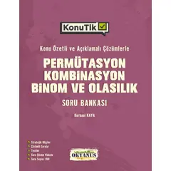 Okyanus KonuTik Permütasyon, Kombinasyon, Binom ve Olasılık Soru Bankası