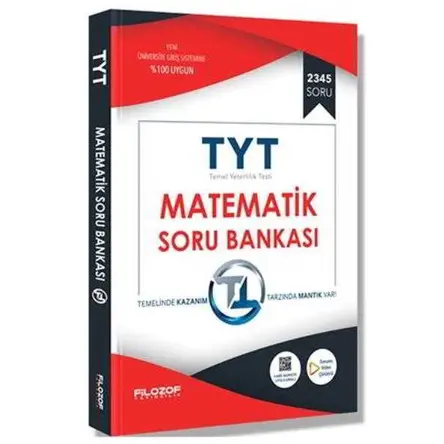 TYT Matematik Soru Bankası Video Çözümlü Filozof Yayınları