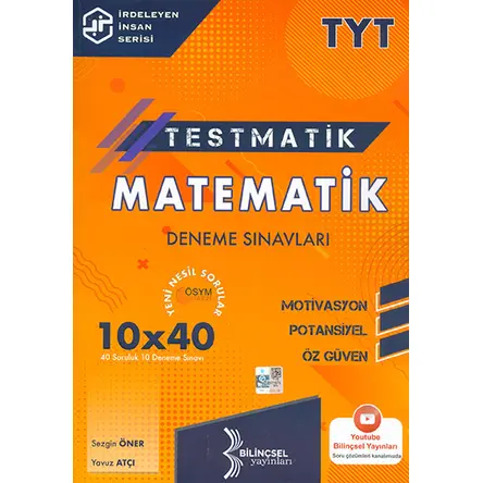 Bilinçsel TYT Matematik Testmatik Deneme Sınavları