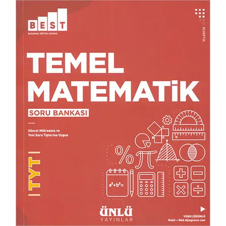 TYT Temel Matematik Soru Bankası Ünlü Yayınları