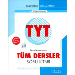 Palme TYT Temel Kavramlarla Tüm Dersler Soru Bankası