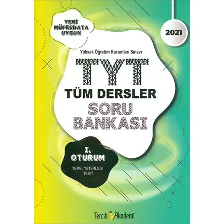 TYT Tüm Dersler Soru Bankası Tercih Akademi Yayınları