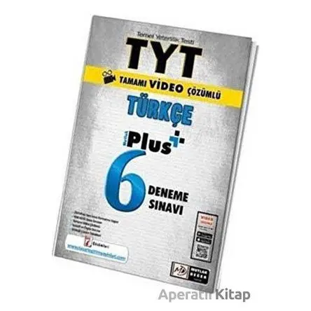 TYT Türkçe 6 Plus Video Çözümlü Deneme - İbrahim Doğan - Tasarı Yayıncılık