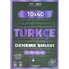 TYT MSÜ Türkçe 10x40 Deneme Edebiyat Sokağı Yayınları