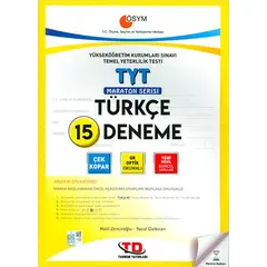 Tandem TYT Türkçe 15 Deneme