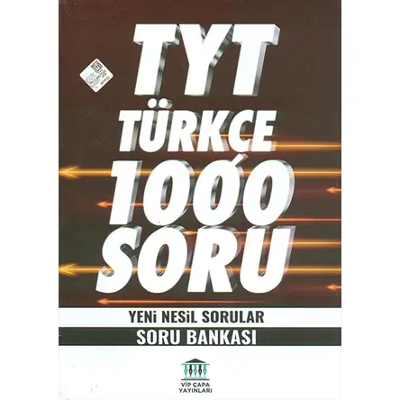 TYT Türkçe Soru Bankası Çapa Yayınları