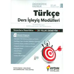 TYT Türkçe Ders İşleyiş Modülleri Aydın Yayınları