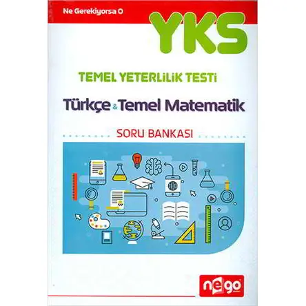 TYT Türkçe ve Temel Matematik Soru Bankası Nego Yayınları