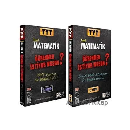 TYT Video Çözümlü Matematik Öğrenmek İstiyor musun? (2 Kitap Takım)