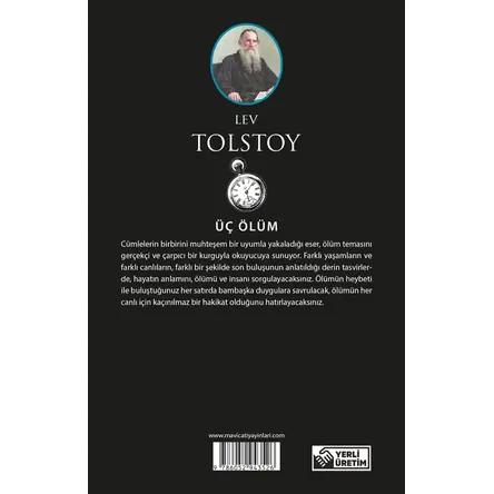 Üç Ölüm - Tolstoy - Maviçatı (Dünya Klasikleri)