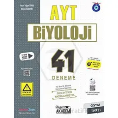 Ayt Biyoloji - 41 Deneme 1.Dönem - Üçgen Akademi