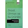 Ziraat, Orman ve Su Ürünleri Alanında Uluslararası Araştırmalar IX