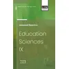 International Research in Education Sciences IX - Ramazan Güzel - Eğitim Yayınevi - Bilimsel Eserler