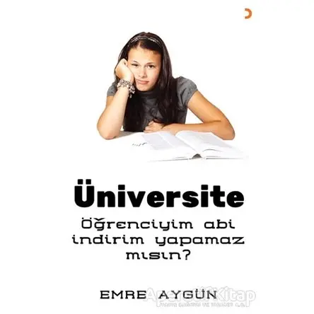 Üniversite - Emre Aygün - Cinius Yayınları