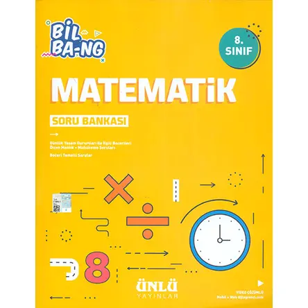 Ünlü 8.Sınıf Matematik Bil Bang Soru Bankası