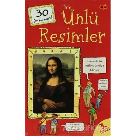 Ünlü Resimler (30 Farklı Kart) - Kolektif - Sıfıraltı Yayıncılık