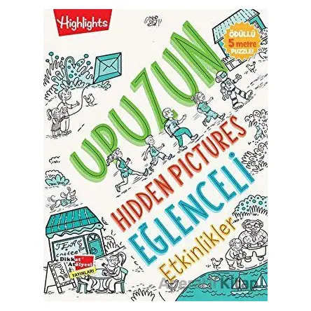 Upuzun Hidden Pictures Eğlenceli Etkinlikler - Kolektif - Dikkat Atölyesi Yayınları