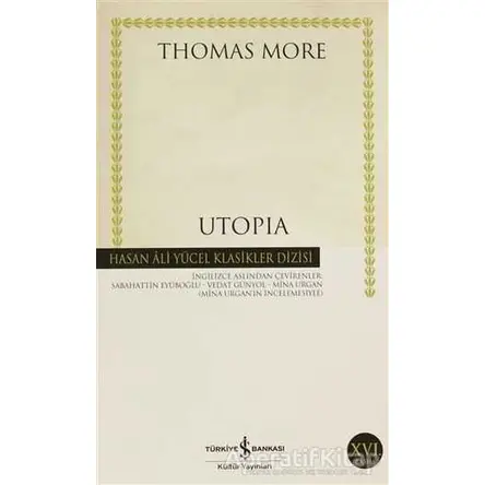 Utopia - Thomas More - İş Bankası Kültür Yayınları