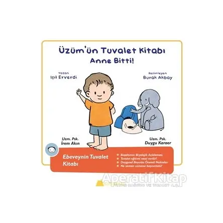 Üzümün Tuvalet Kitabı - Anne Bitti - Duygu Karaer - Kumdan Kale