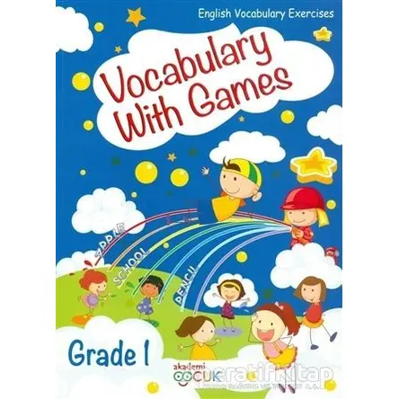 Vocabulary With Games Grade 1 - Kolektif - Akademi Çocuk