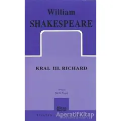 Kral 3. Richard - William Shakespeare - Mitos Boyut Yayınları