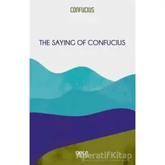 The Saying of Confucius - Konfüçyüs - Gece Kitaplığı