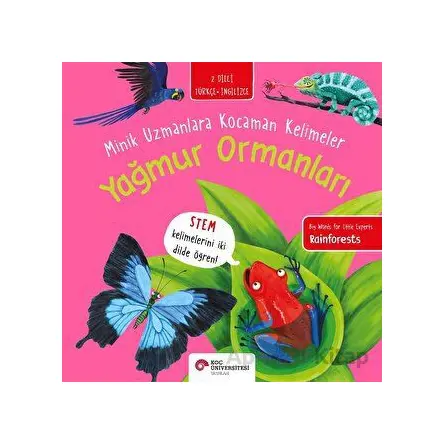 Yağmur Ormanları - Minik Uzmanlara Kocaman Kelimeler - Fran Bromage - Yapı Kredi Yayınları