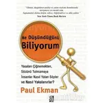 Ne Düşündüğünü Biliyorum - Paul Ekman - Diyojen Yayıncılık