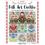 Kanaviçe Folk Art Çiçekler - Durene Jones - Tuva Yayıncılık