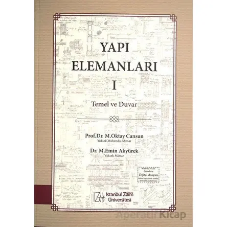 Yapı Elemanları 1 - Temel ve Duvar