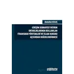 Girişim Sermayesi Yatırım Ortaklıklarında Kullanılan Finansman Yöntemleri ve İslam Hukuku Açısından