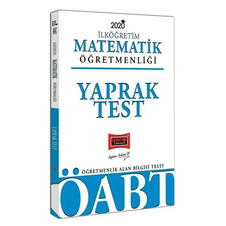 Yargı 2020 ÖABT İlköğretim Matematik Öğretmenliği Yaprak Test