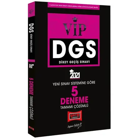 Yargı 2021 DGS VIP Yeni Sınav Sistemine Göre Çözümlü 5 Deneme