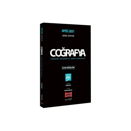 Yargı 2021 KPSS Coğrafya Son Düzlük Tamamı Çözümlü Soru Bankası