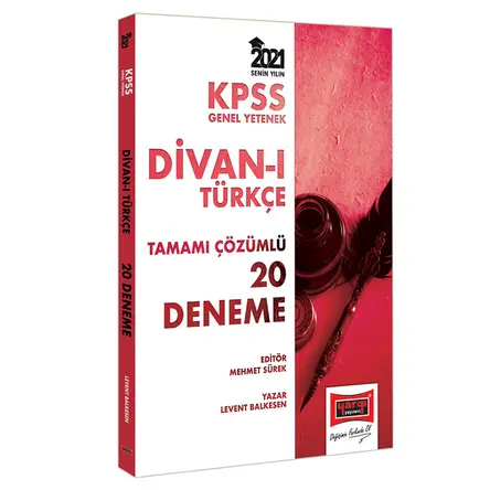 Yargı 2021 KPSS GY Divanı Türkçe Tamamı Çözümlü 20 Deneme