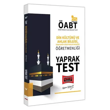 Yargı 2021 ÖABT Din Kültürü, İmam Hatip Lisesi Meslek Dersleri Öğretmenliği Yaprak Test