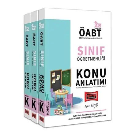 Yargı 2021 ÖABT Sınıf Öğretmenliği Konu Anlatımlı Modüler Set