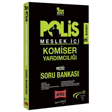 Yargı 2021 Polis Meslek İçi Komiser Yardımcılığı Yıldız Serisi Soru Bankası