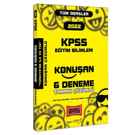 Yargı 2022 KPSS Eğitim Bilimleri Tüm Dersler Tamamı Çözümlü Konuşan 6 Deneme