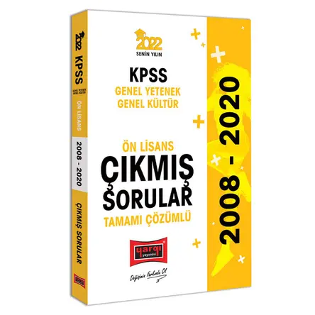 Yargı 2022 KPSS GY GK Ön Lisans Tamamı Çözümlü Çıkmış Sorular